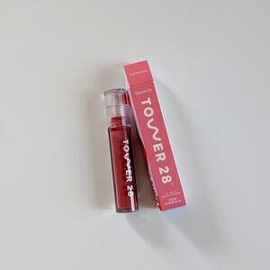 Tower 28 ShineOn Lip Oil Jelly Pistachio 0.13 oz (full size)
